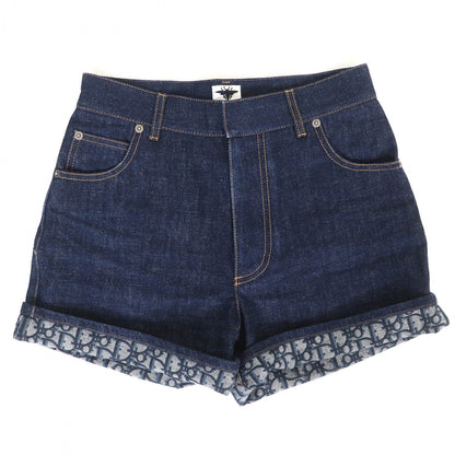 Christian Dior Shorts 512P44A3426 cotton Indigo blue 36
