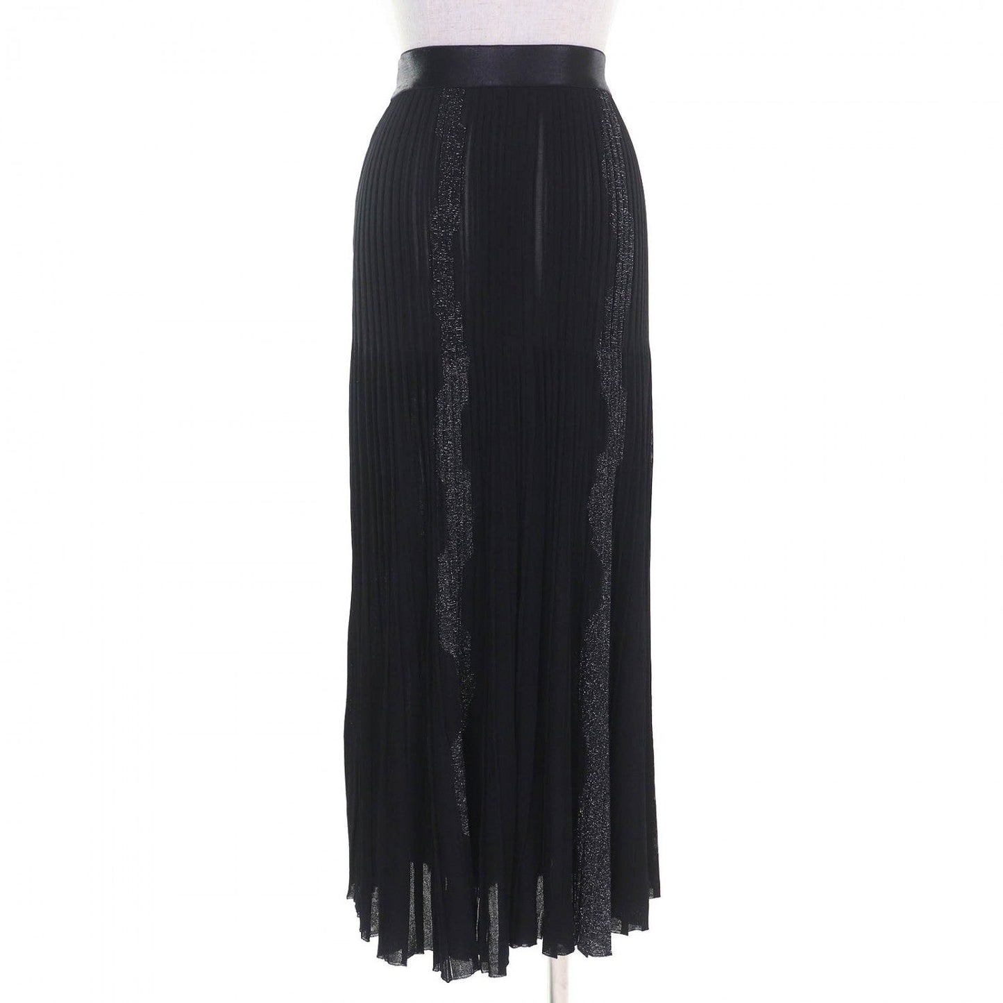 CHANEL Pleated skirt P72907K10467 Viscose black 38