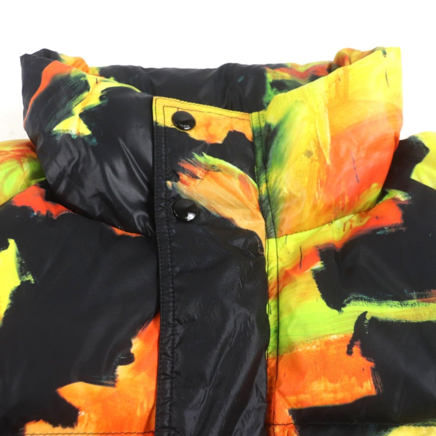 CELINE Jacket 2W430487O Nylon Orange black 52