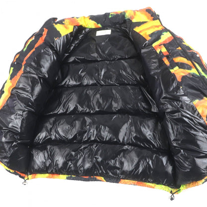 CELINE Jacket 2W430487O Nylon Orange black 52