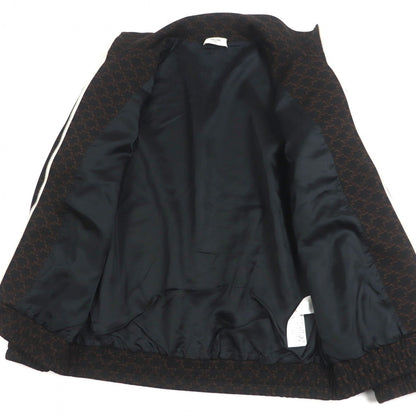 CELINE Jacket 2Y74A366 polyester Dark brown S