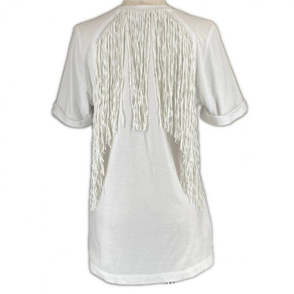 FENDI Short sleeve T-shirt FS7111 cotton white XXS