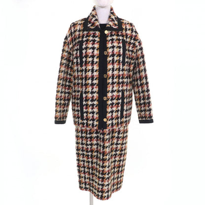 CHANEL setup wool Multicolor black 40