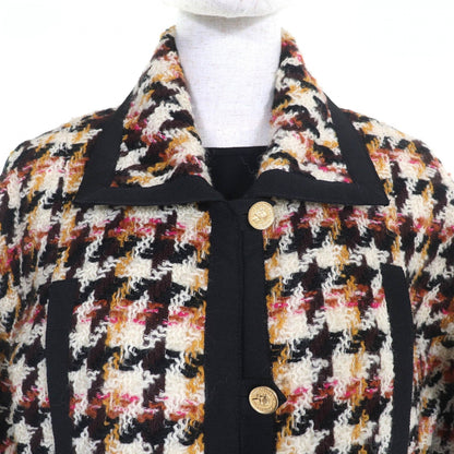 CHANEL setup wool Multicolor black 40