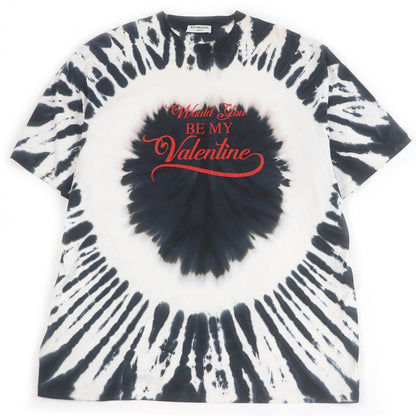 BALENCIAGA Short sleeve T-shirt 684155 cotton White black XS