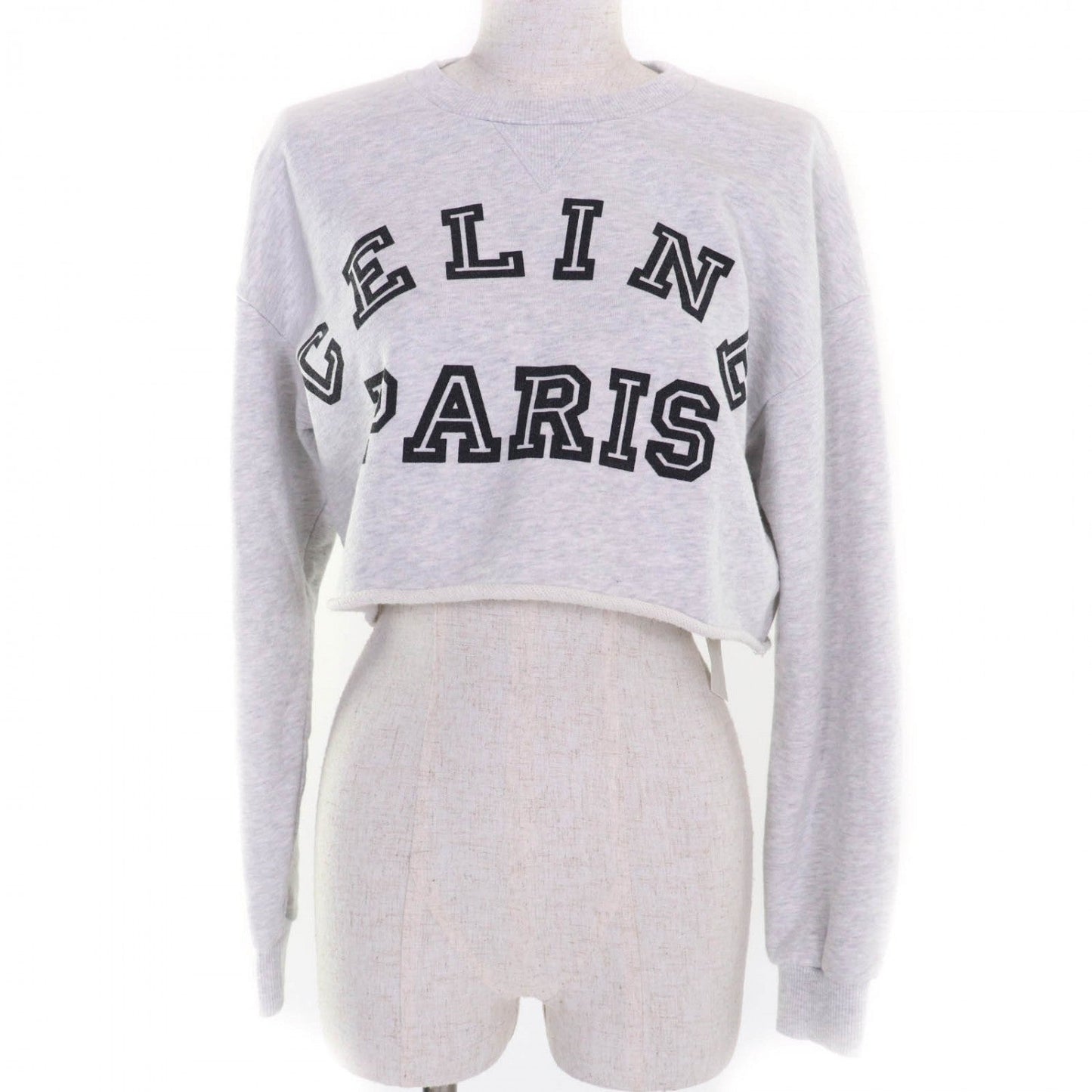 CELINE sweat 2Y360052H cotton gray XS