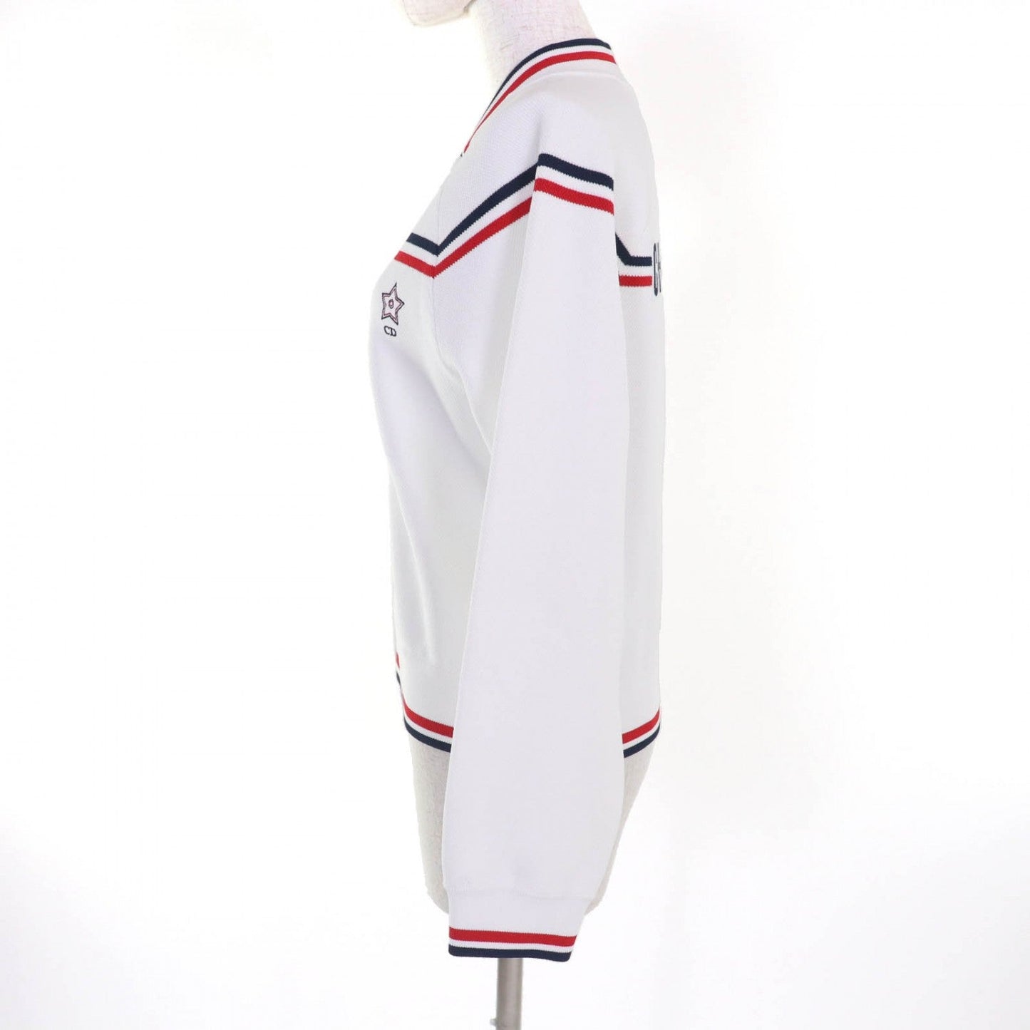 Christian Dior Jacket 514V50A5001 Rayon white Dior Vibe bomber jacket 40