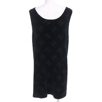 CHANEL one piece 96P P06802 cotton black 42