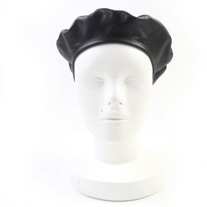Christian Dior beret 73DRM910A700 Sheep leather black 57
