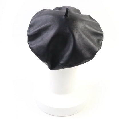 Christian Dior beret 73DRM910A700 Sheep leather black 57
