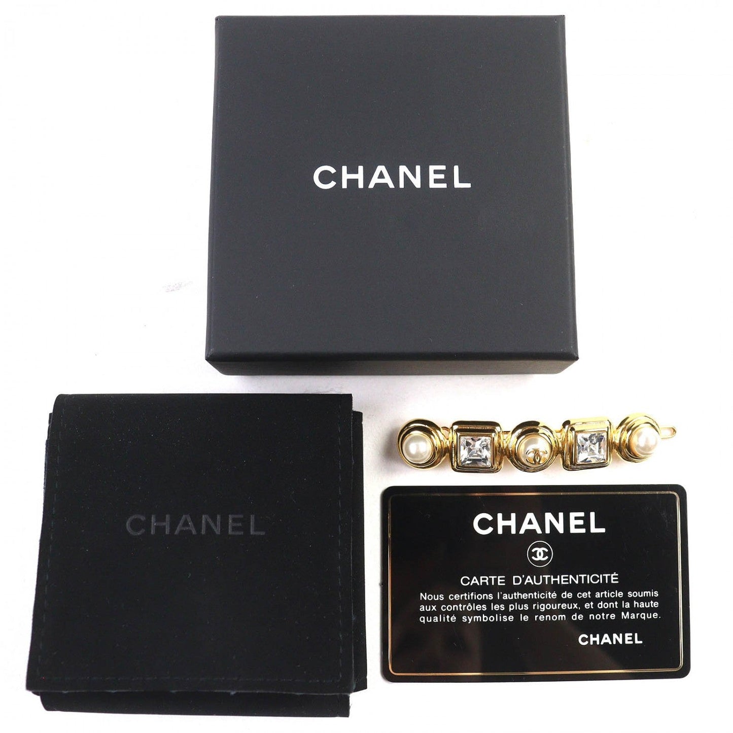 CHANEL hair accessory B20K Ã£ÂÂ¼ gold