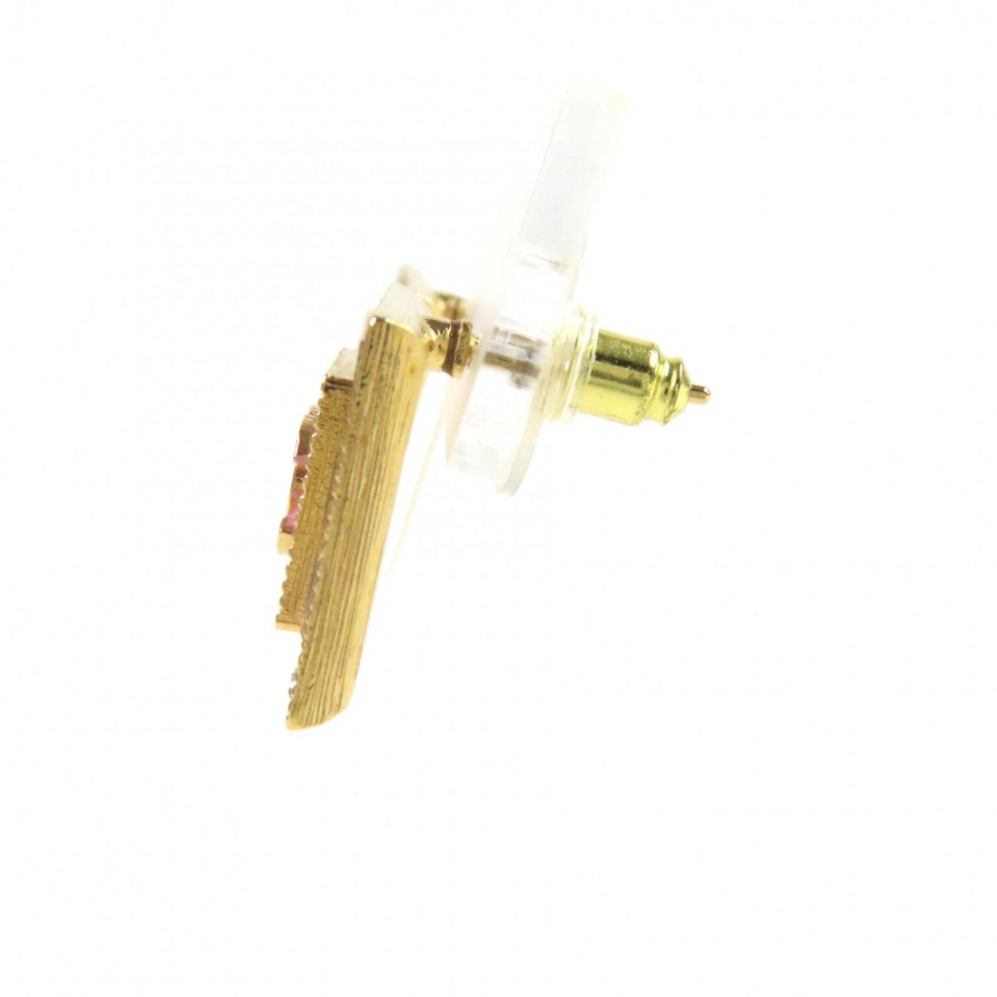 CHANEL Pierce B24S Ã£ÂÂ¼ Gold pink