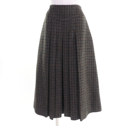 CELINE skirt 2J105241F wool Brown type 40