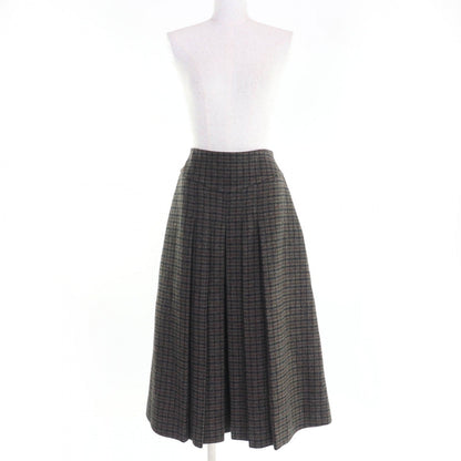 CELINE skirt 2J105241F wool Brown type 40