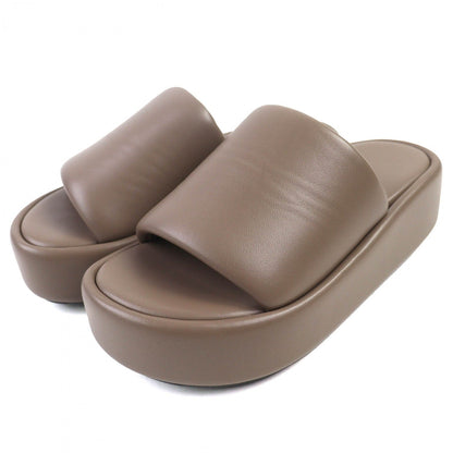 BALENCIAGA Sandals 656960 leather Brown type 37