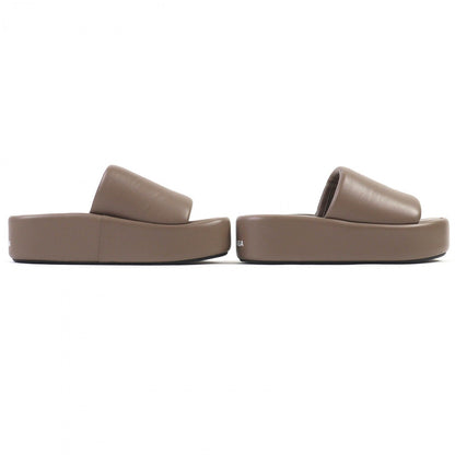 BALENCIAGA Sandals 656960 leather Brown type 37