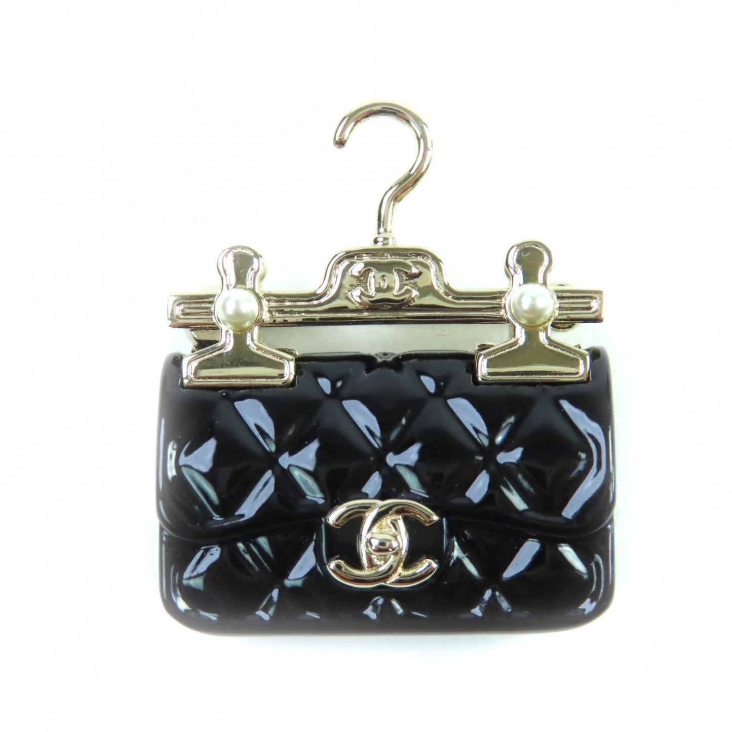 CHANEL Brooch B23C AB9849 Ã£ÂÂ¼ black
