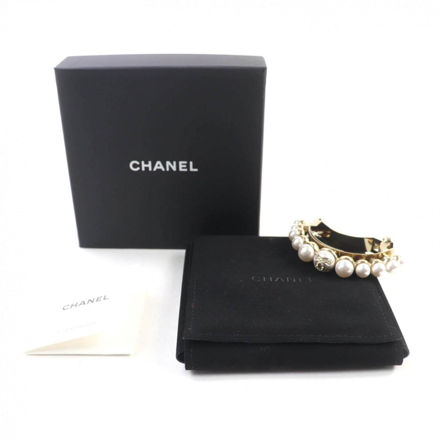 CHANEL hair accessory I22S Ã£ÂÂ¼ white