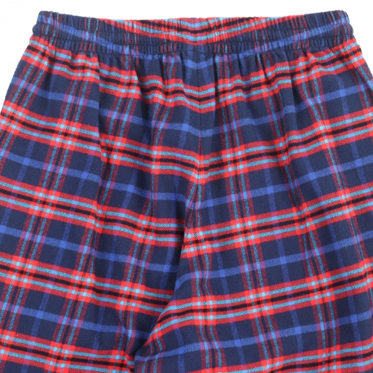 BALENCIAGA Pants 508491 cotton Red blue CHECK FLANNEL PANT XS