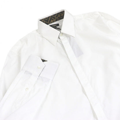 FENDI Long sleeve shirt FS0703 cotton white 40