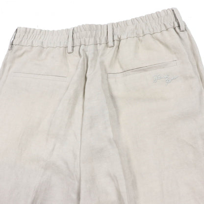 FENDI slacks FB0767 linen beige 48