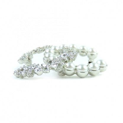 CHANEL Brooch B23P Ã£ÂÂ¼ Silver white