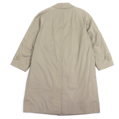 BURBERRY Stainless collar coat cotton khaki L