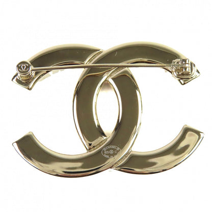 CHANEL Brooch ABE829 B25C Gold Plated Gold black