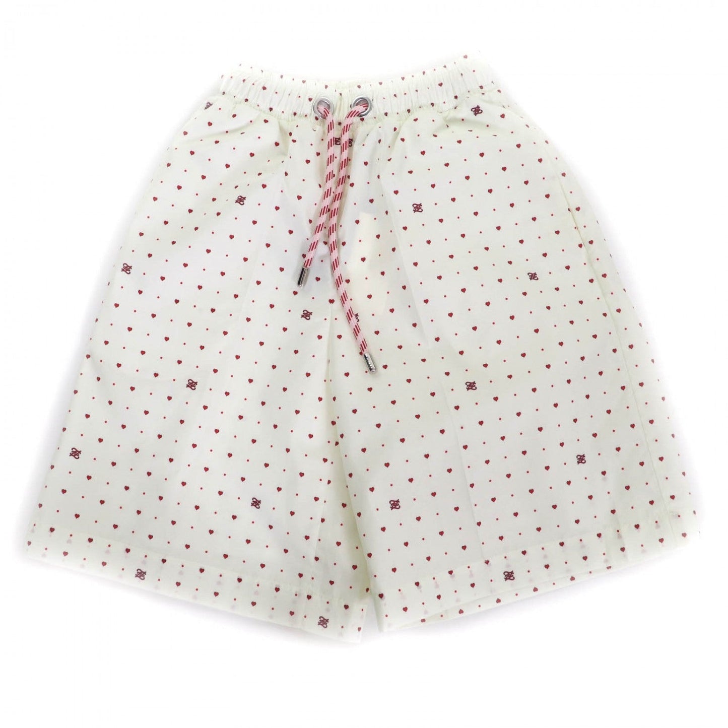 FENDI Shorts FAB259 polyester Ivory Red S