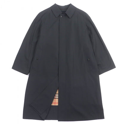 BURBERRY LONDON Stainless collar coat cotton Charcoal gray L