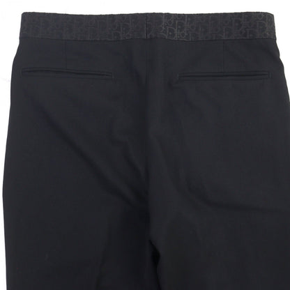 Dior HOMME slacks 033C113C4739 Virgin wool black 44