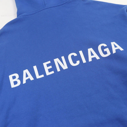 BALENCIAGA Hoodie 570811 cotton blue M