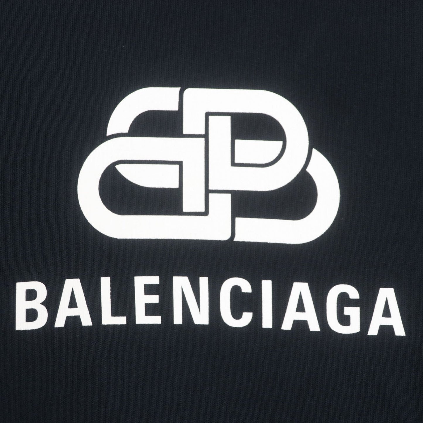 BALENCIAGA Hoodie 570792 cotton black XS