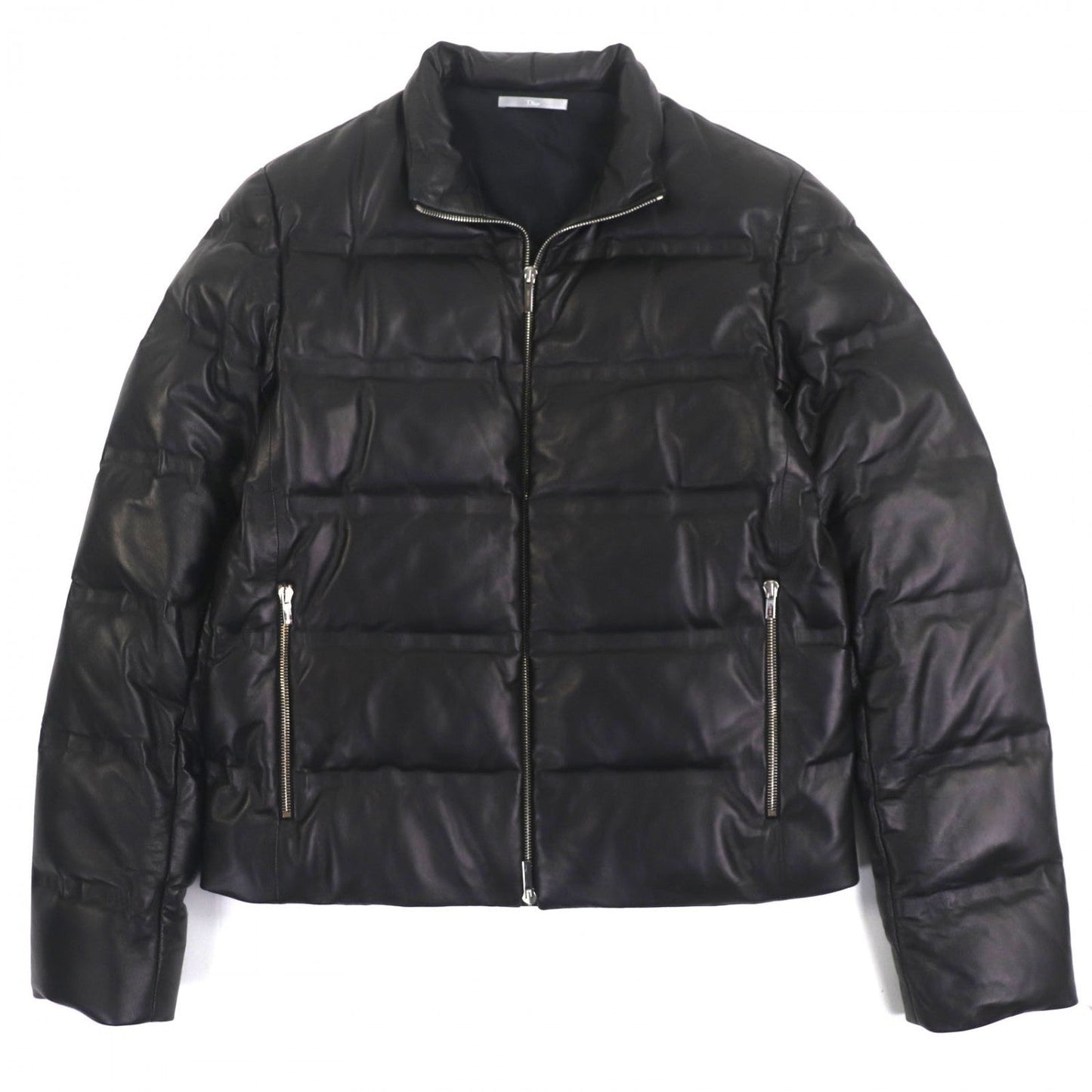 Dior HOMME Down jacket 963L429K0272 Lamb leather black 48