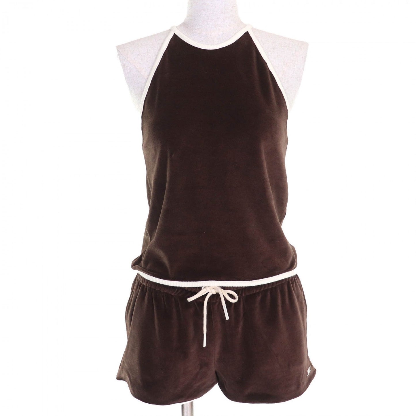 CELINE setup 2X79M748Q/2Z733748Q cotton Chocolate Ecru S