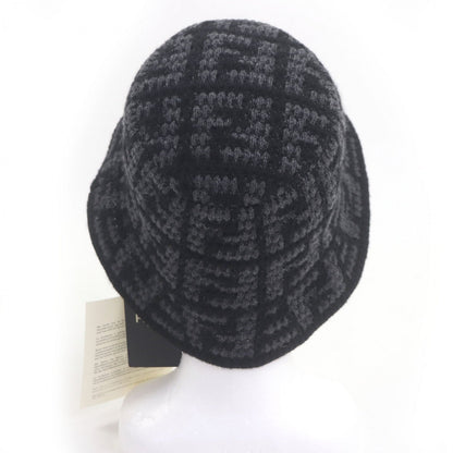 FENDI hat FXQ958 cashmere Black Grey