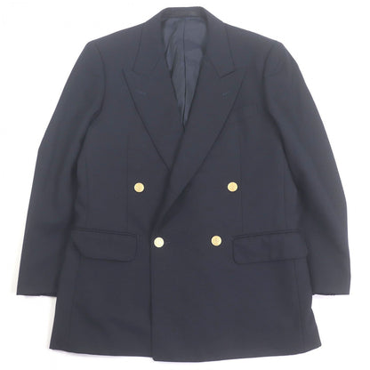 BURBERRY tailored jacket wool Navy 92-80-170/A5