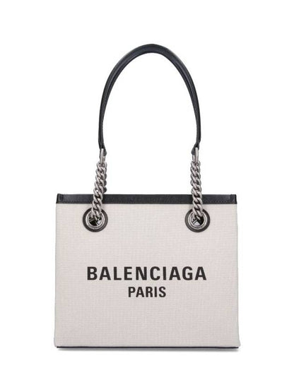Luxury Balenciaga Trending 2025 Duty Free Tote Bag White