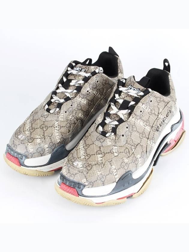 Gucci Luxury Balenciaga Trending 2025 Hacker Triple S Ebony 41 260