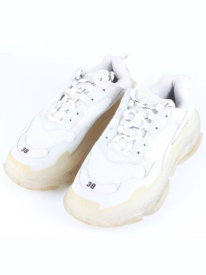 Luxury Balenciaga Trending 2025 Triple S clear sole sneakers 38 250