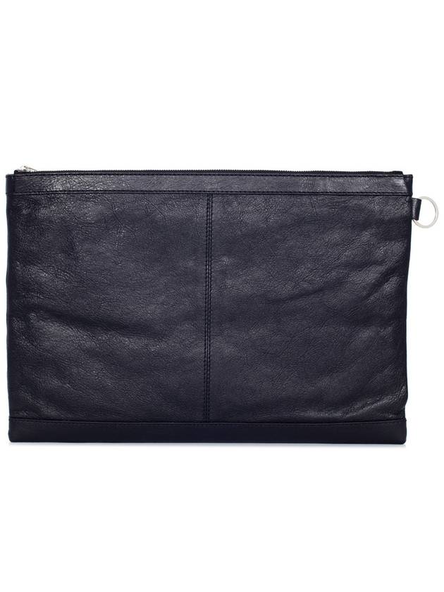 Luxury Balenciaga Trending 2025 Clip Large Clutch Bag Black