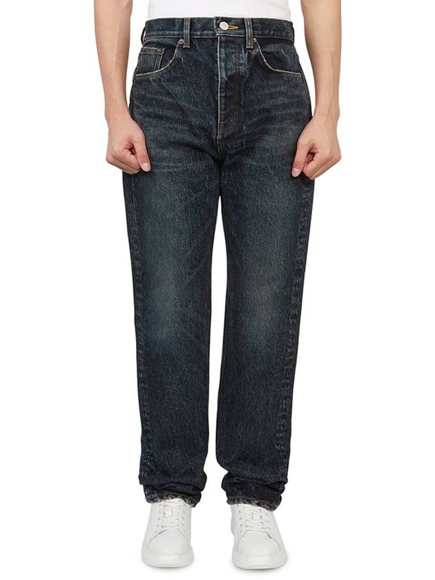 Luxury Balenciaga Trending 2025 Men's Relaxed Jeans Navy