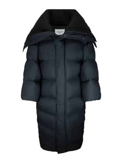 Luxury Balenciaga Trending 2025 WoMen's CB Oversized Quilted Padding Black