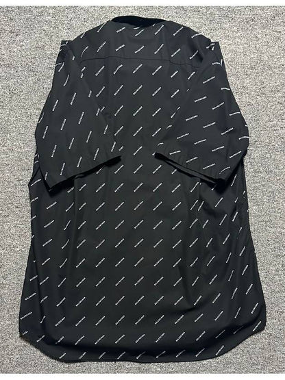 Luxury Balenciaga Trending 2025 Multi logo short sleeve shirt 105