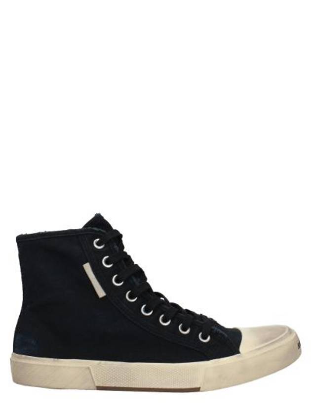 Luxury Balenciaga Trending 2025 Paris High Top Sneakers Black