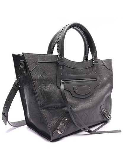 Luxury Balenciaga Trending 2025 Neo Classic Tote Bag Grey