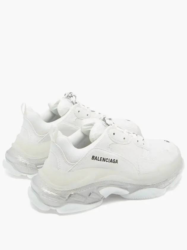 Luxury Balenciaga Trending 2025 Triple S Low Top Sneakers White Iridescent