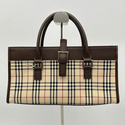 Luxury Burberry Nova Check Handbag YVEAE878