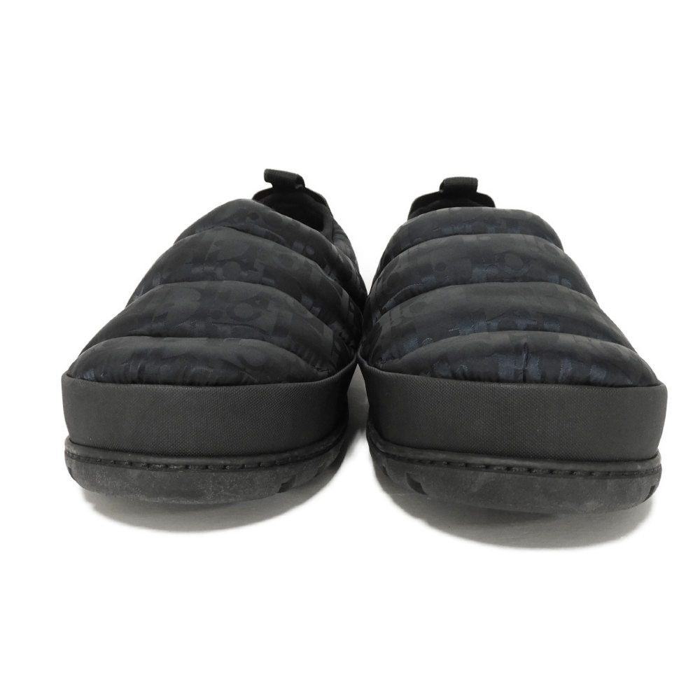 Dior Slip-on 3SA089ZHN_H969 Nylon black Oblique Quilting Snow Slippers 40