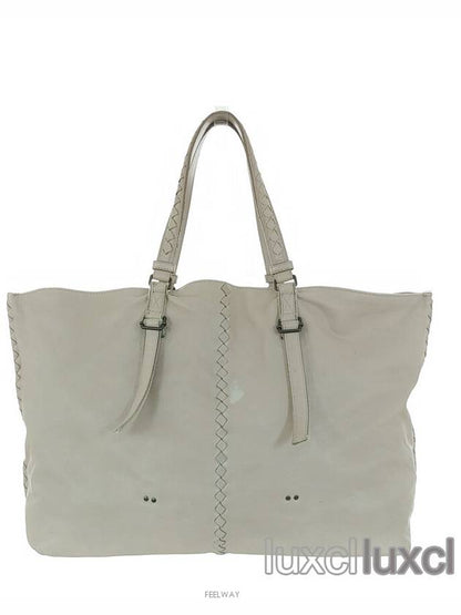 Luxury Bottega Veneta leather big shoulder bag